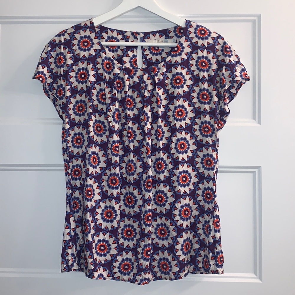 Boden Ravello Silk Blend Top